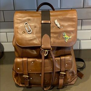 Coach Saddle  Bleeker Backpack